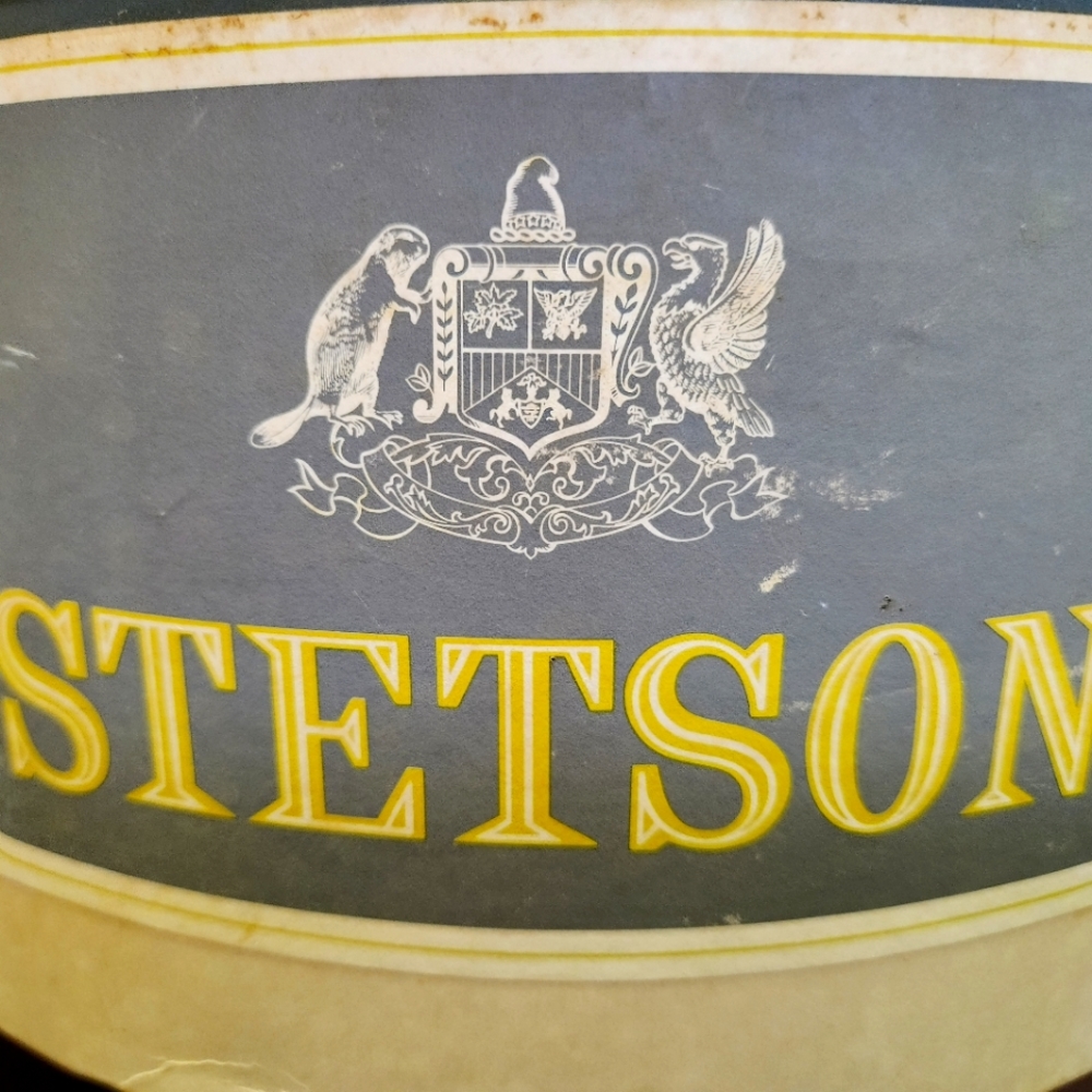 Vintage Stetson Hat Box